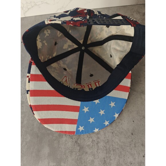 USA digital camo snapback hat adult - Picture 5 of 7